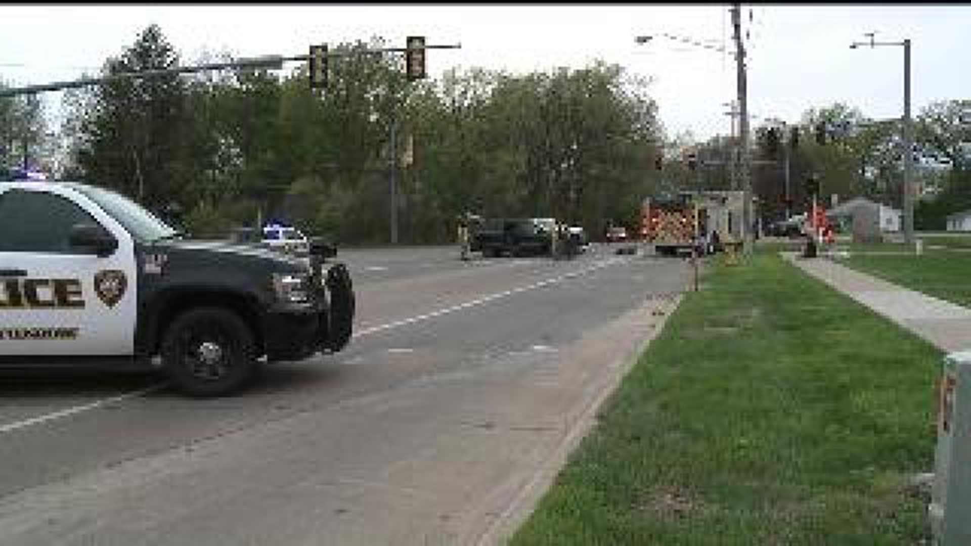 Traffic rerouted after crash in Davenport