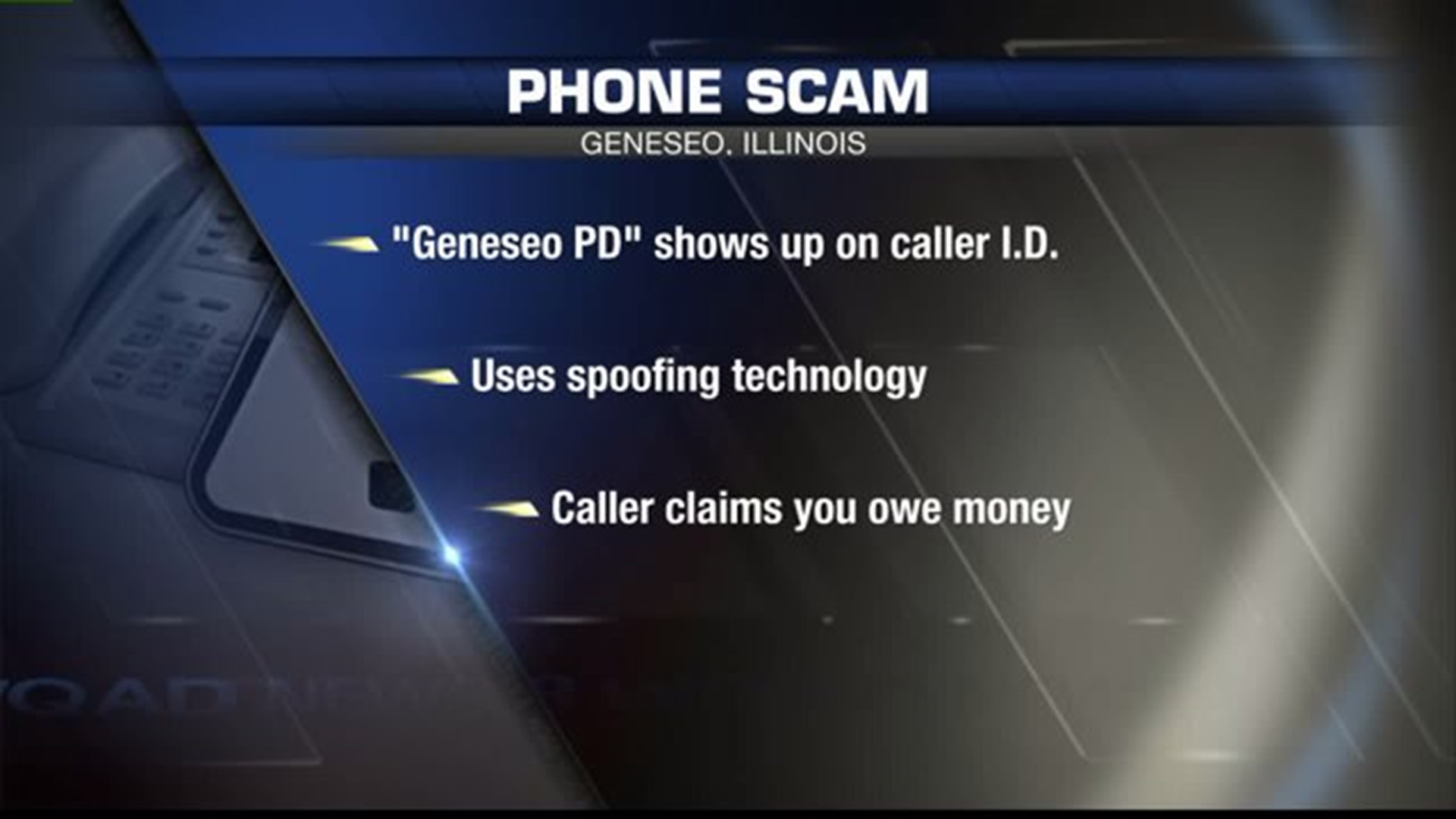 Geneseo caller scams