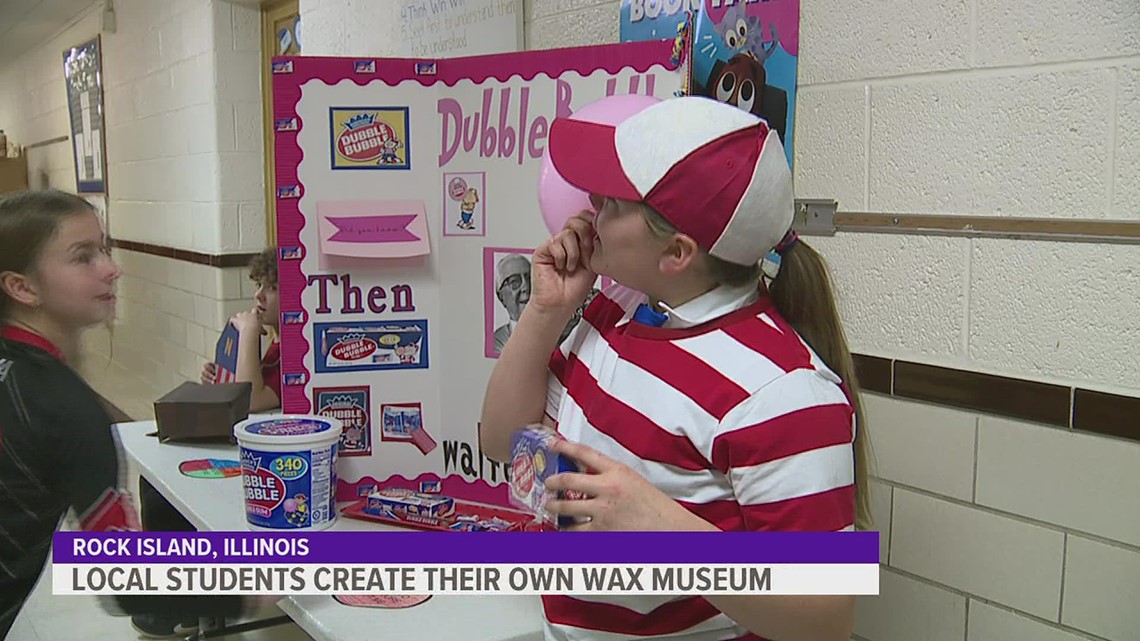 Eugene Field Elementary brings history to the present with wax museum
