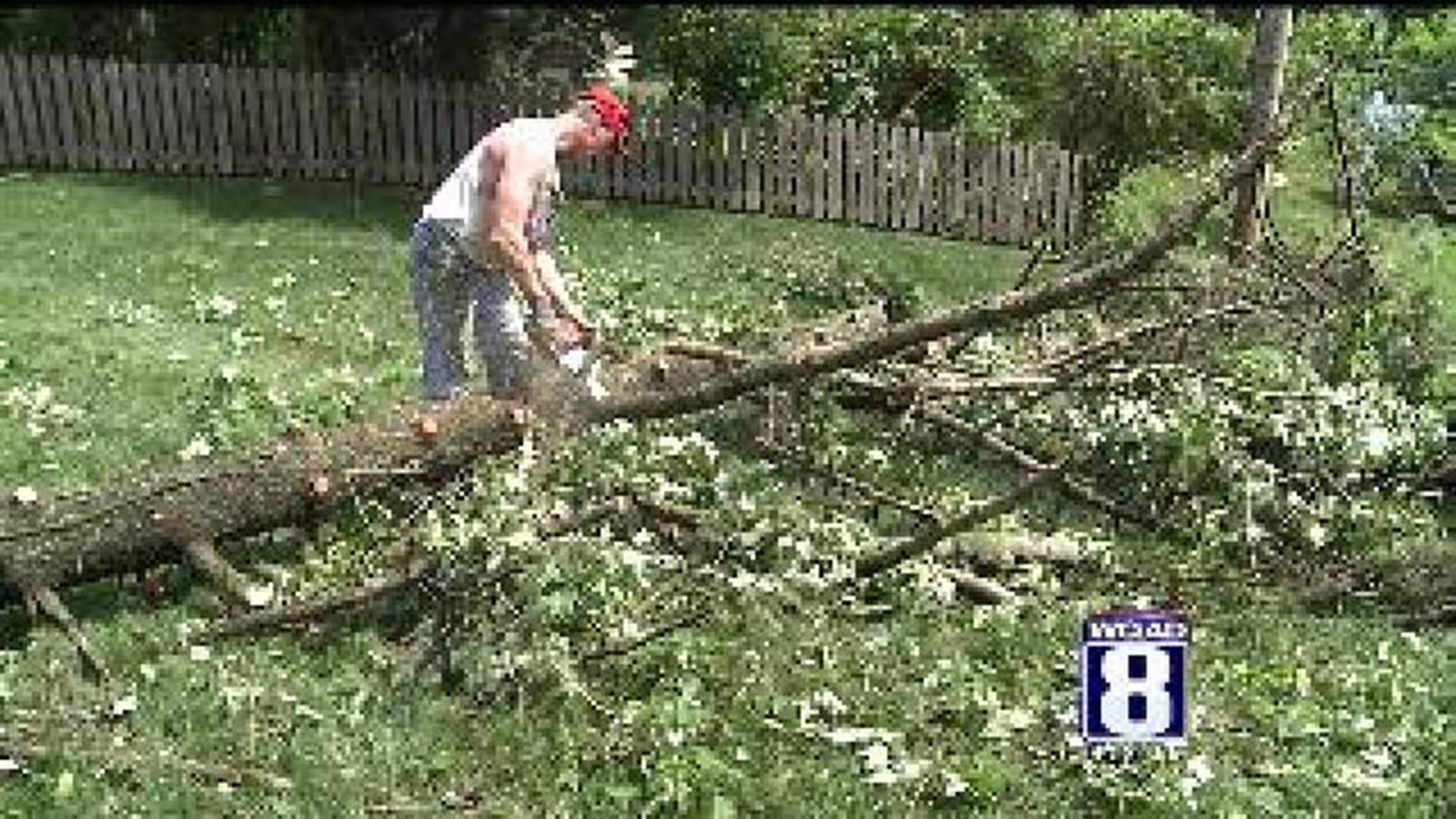 Long clean-up ahead for Moline neighborhood after Monday\'s storm