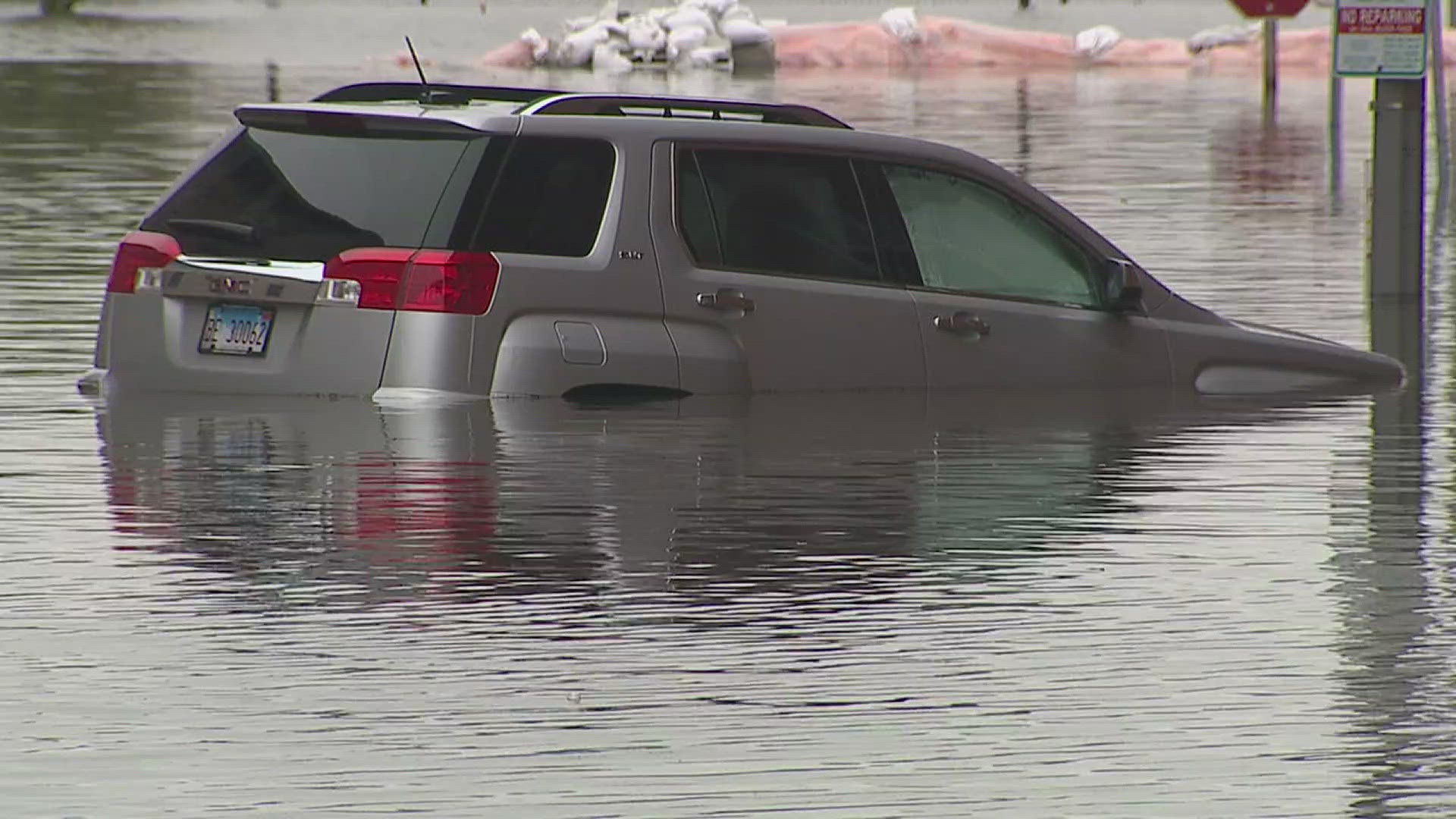 Millions of gallons of water flooded into Downtown Davenport.