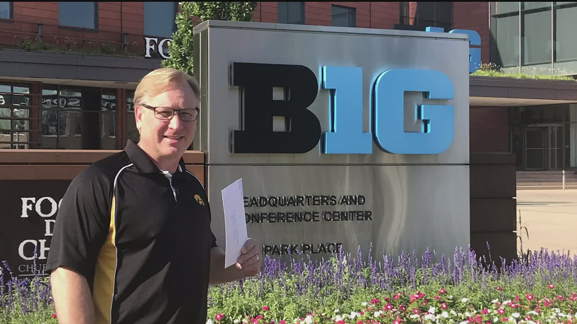 Parents of Iowa Football players write a letter to the Big Ten Officials to find out their reasons for cancelling the football season.