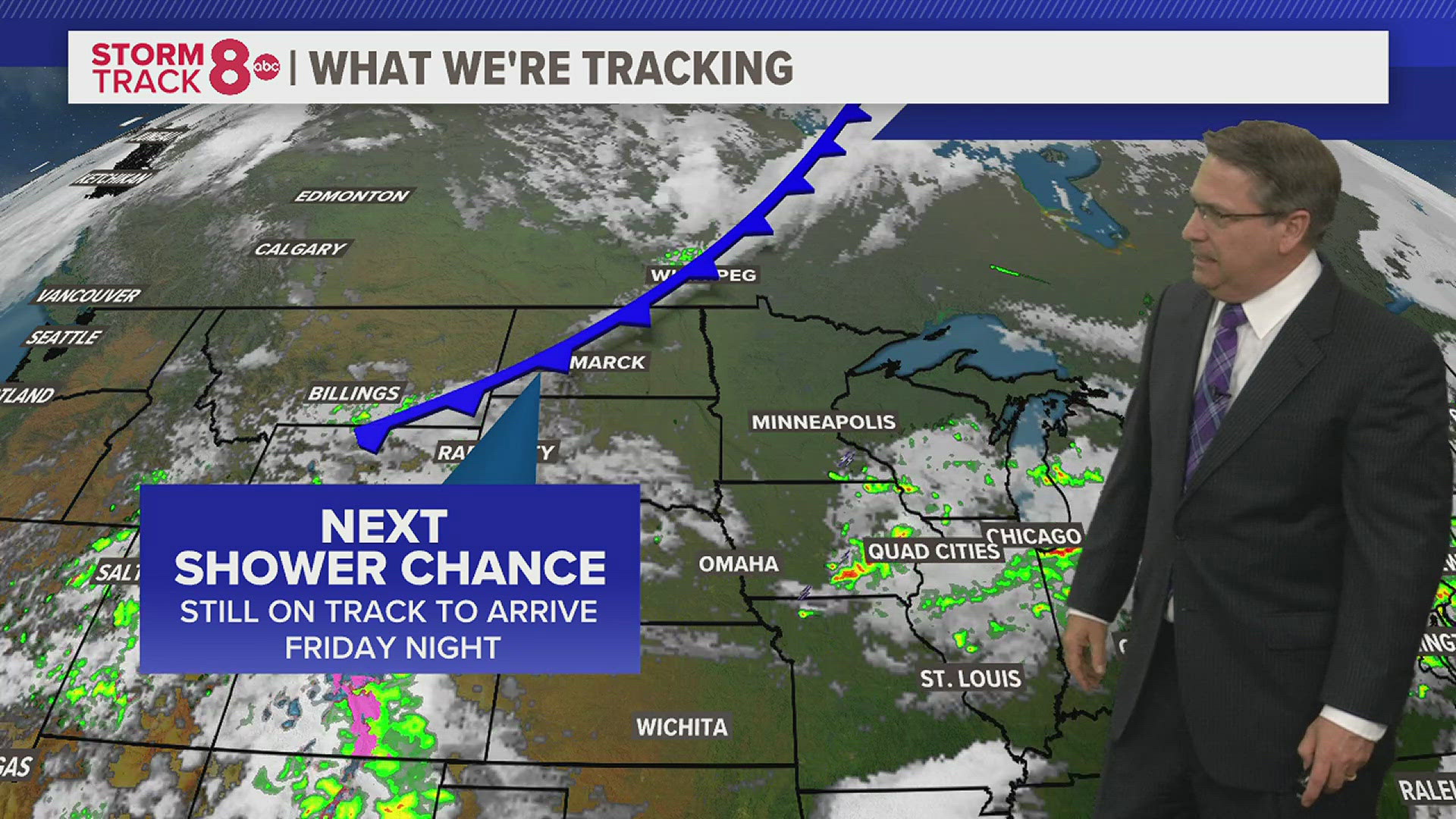 Nice stretch of weather as we head into the upcoming weekend