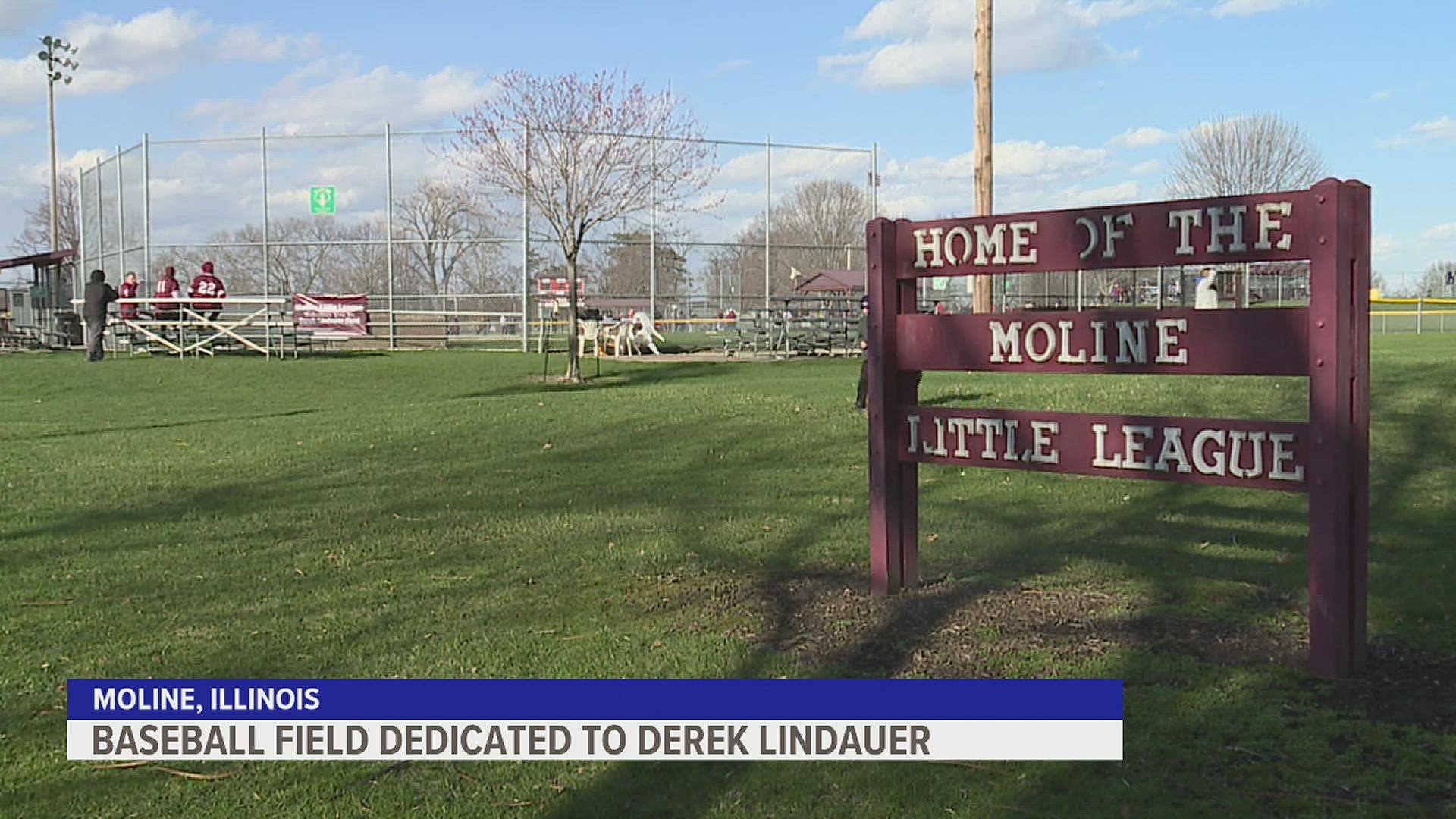 Lindauer was the head baseball coach at Moline High School for nearly 20 years. He died in January at 58 years old.