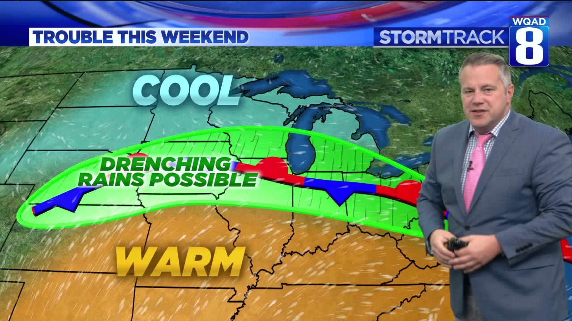 Stormy pattern setting up for Memorial Day Weekend