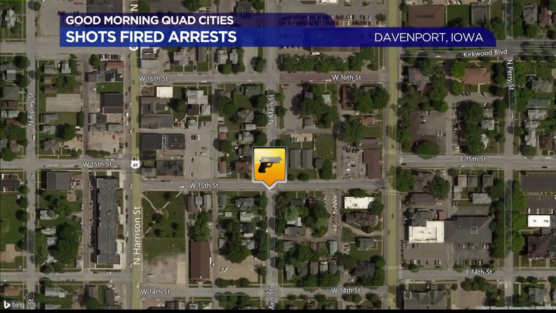 Four arrested after Davenport shots fired incident