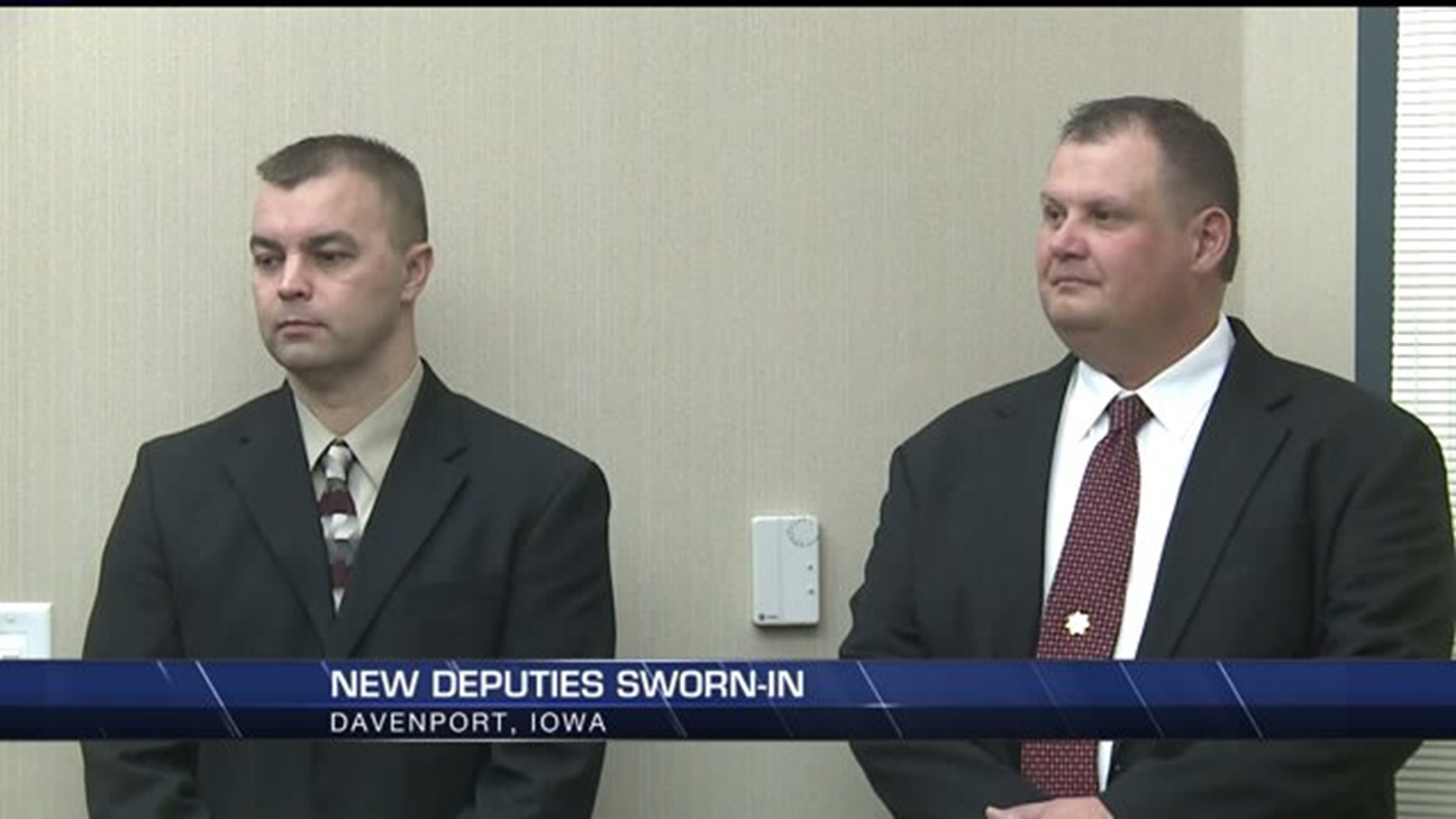 Scott County two new Chief Deputies