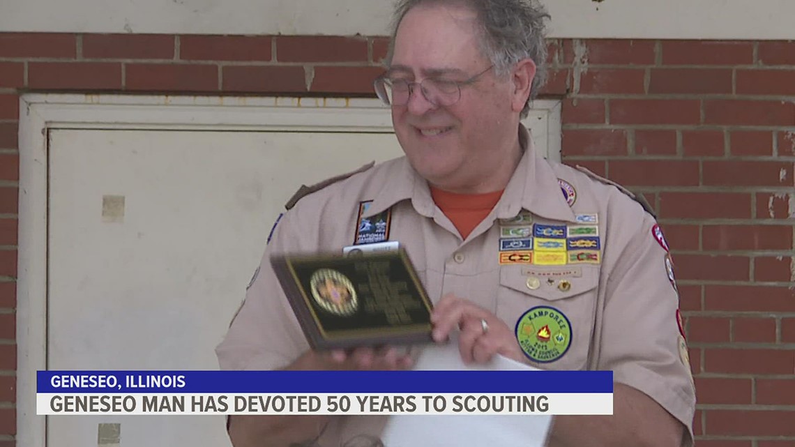 Geneseo man has devoted 50 years to Scouting