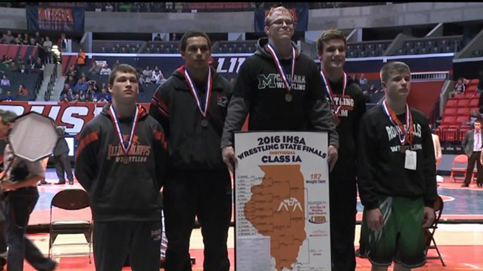 Binion with State Runner up finish