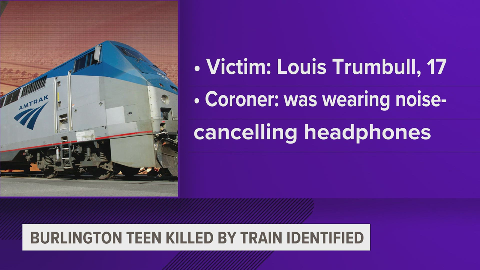 Authorities identify teen hit and killed by train