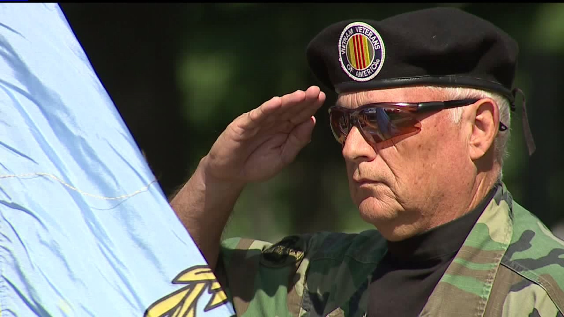 Korean War veterans saluted