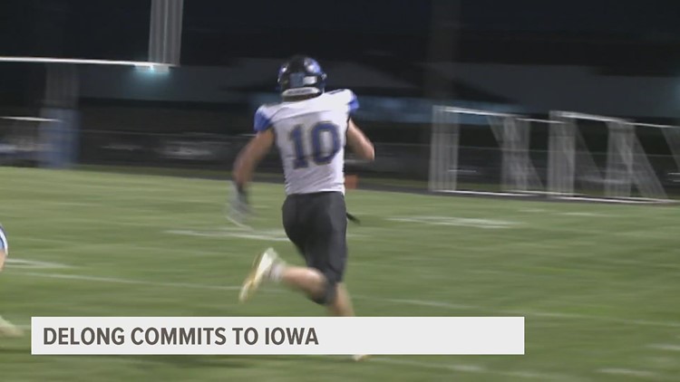Durant star Nolan Delong commits to Iowa Football