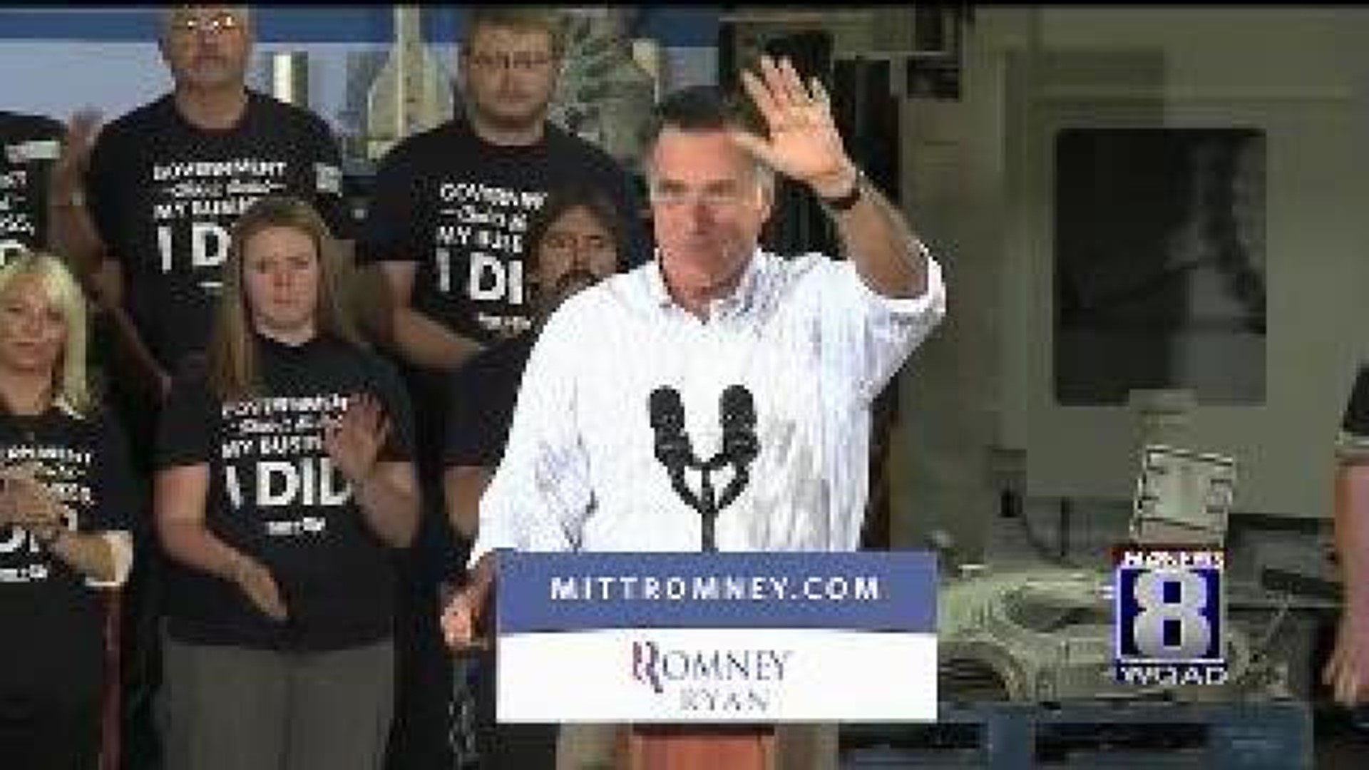 Romney visits Bettendorf