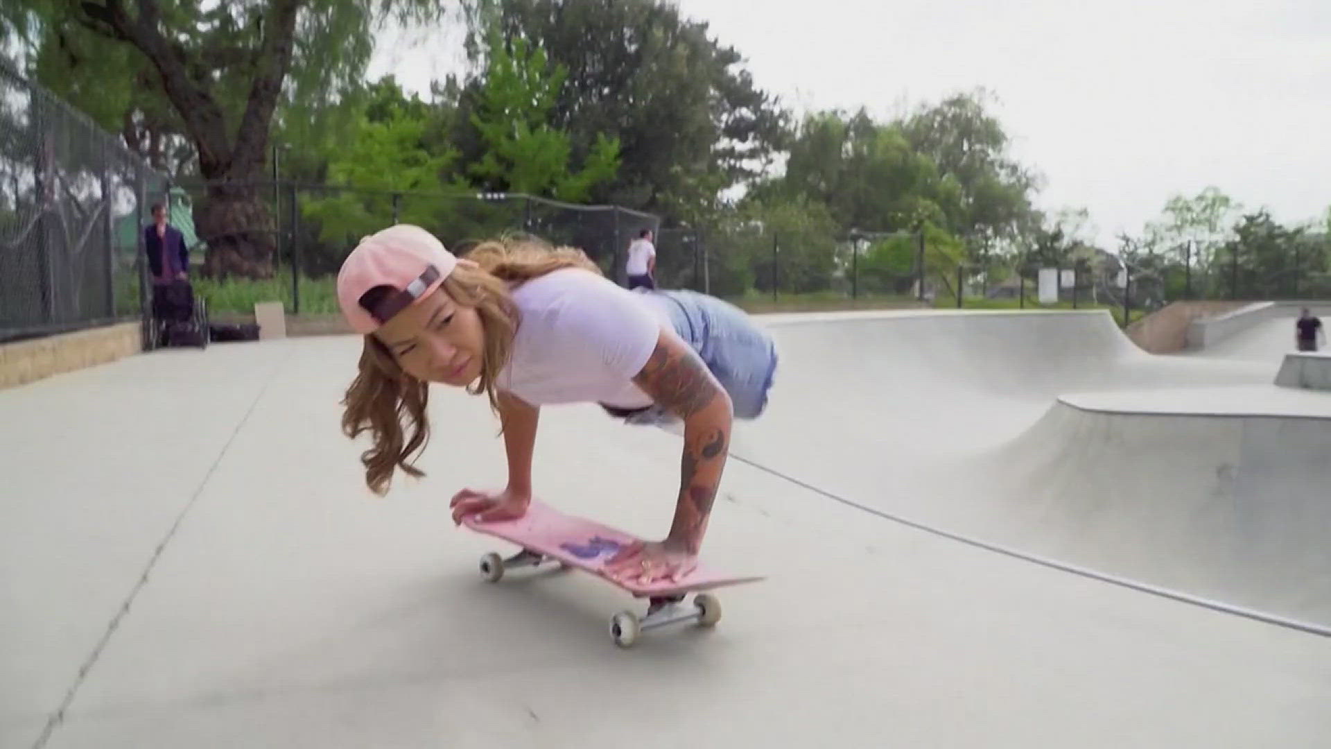 Kanya Sesser, 31, discovered skateboarding at the age of nine and fell in love the freedom skating gave her.