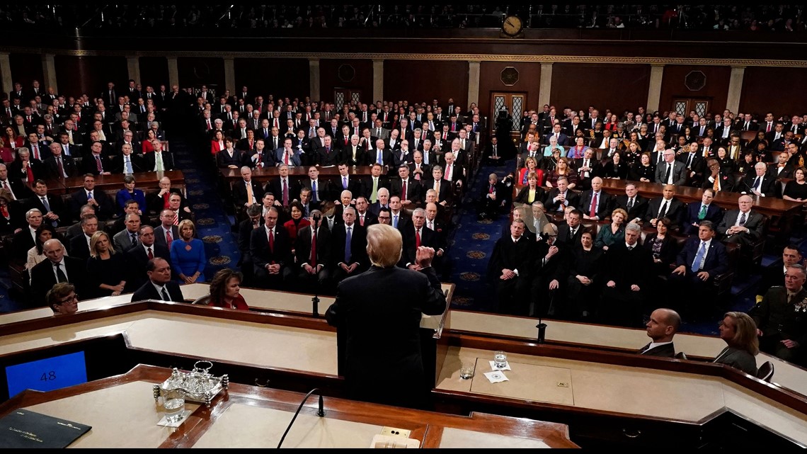 Trump’s State of the Union address hit several key points of his ...