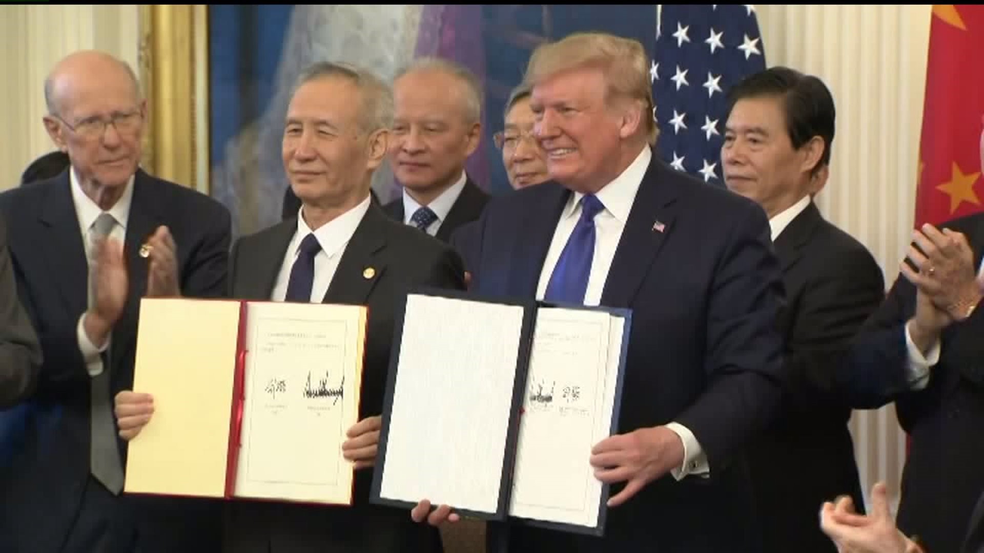Trump and China Sign Trade Deal