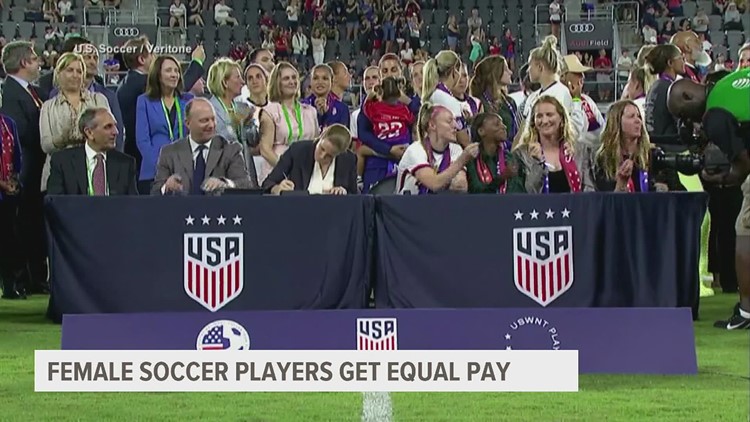 Trending | Women's soccer gets equal pay