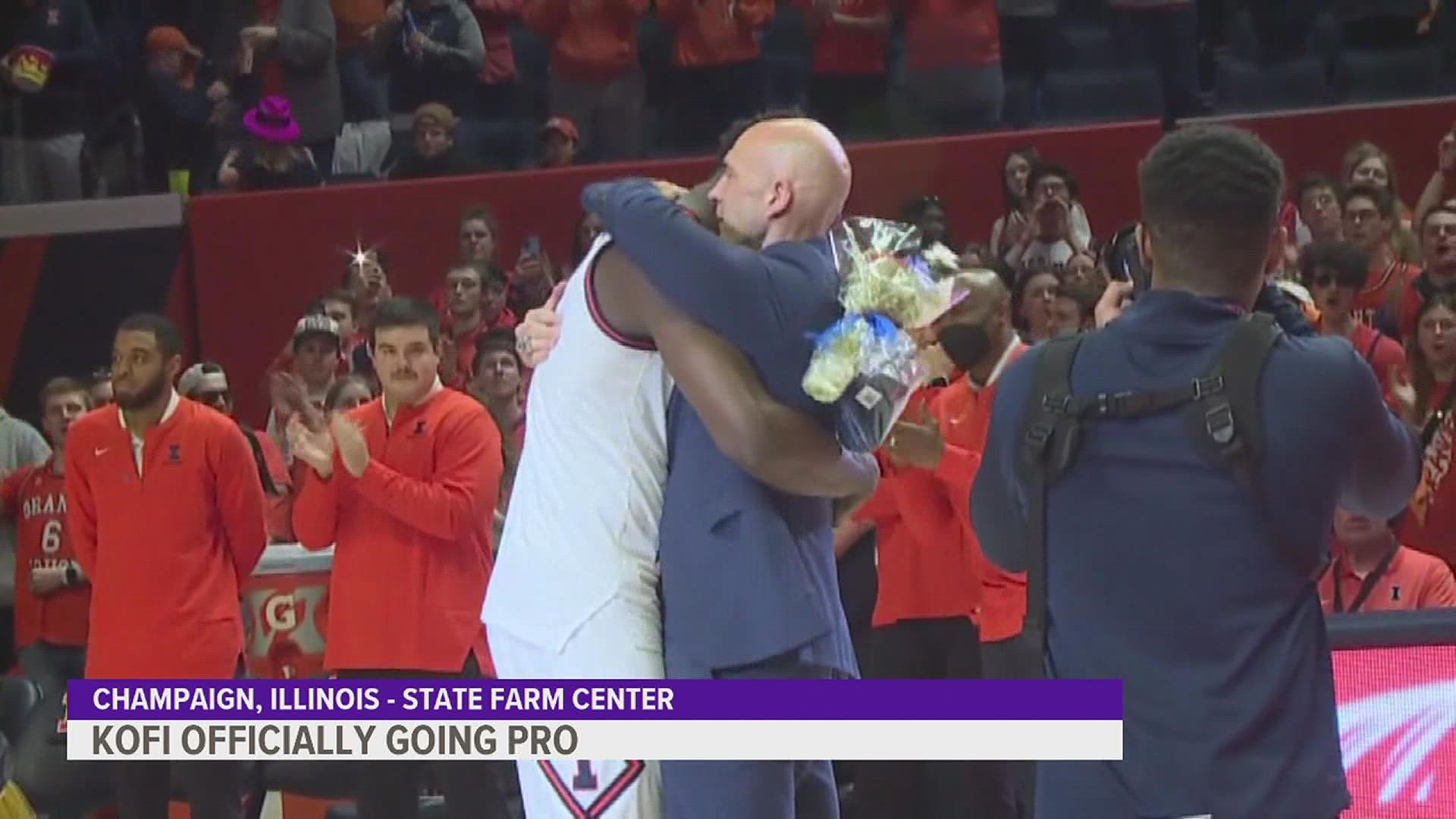 Illinois All-American center Kofi Cockburn to enter NBA Draft