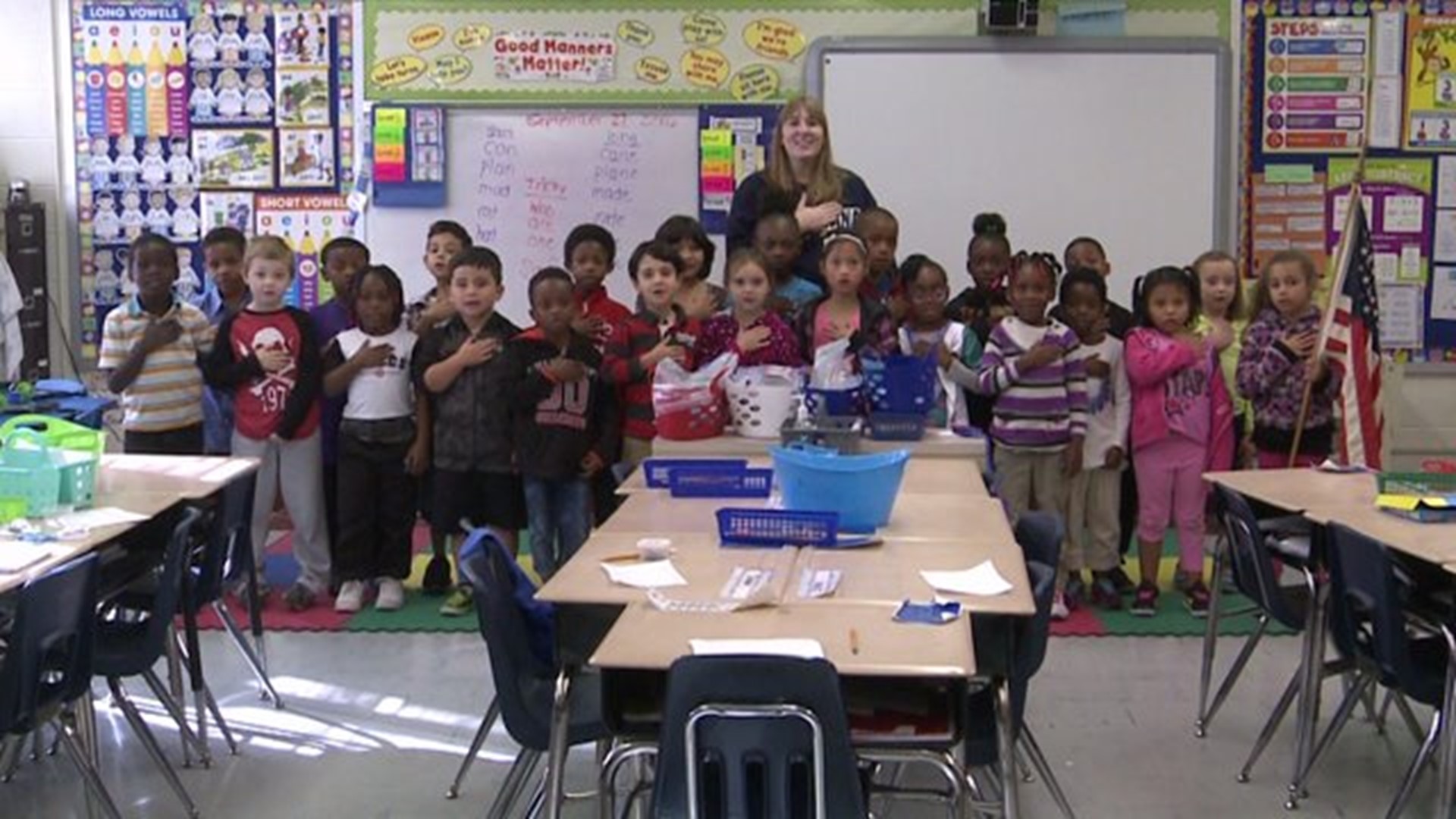 The Pledge from Mrs Meyer`s class