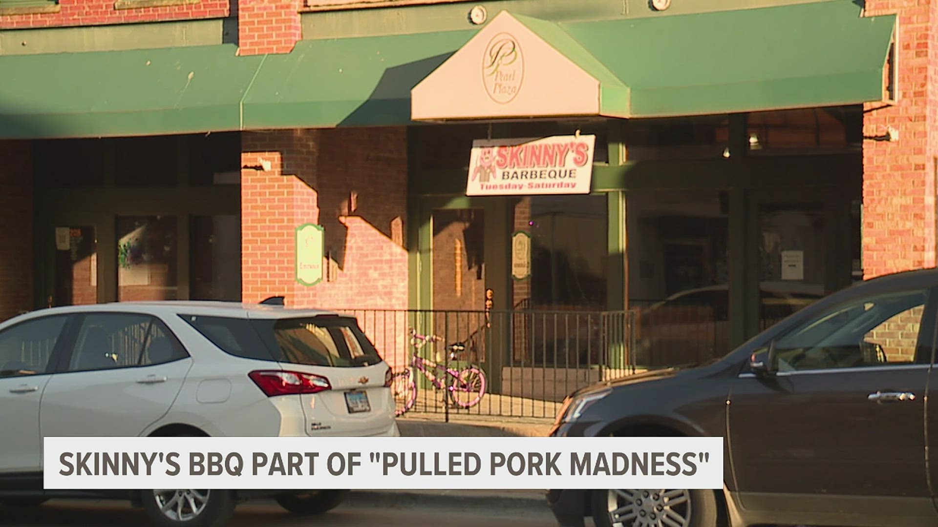 The restaurant has made it to the quarterfinal round of the Iowa Pork Producer's Association's March Madness competition.