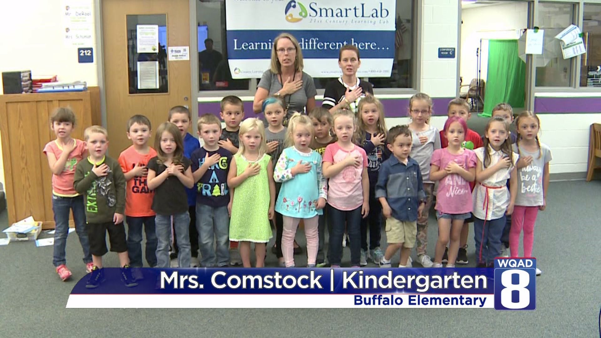 Buffalo Mrs Comstock Kindergarten pledge