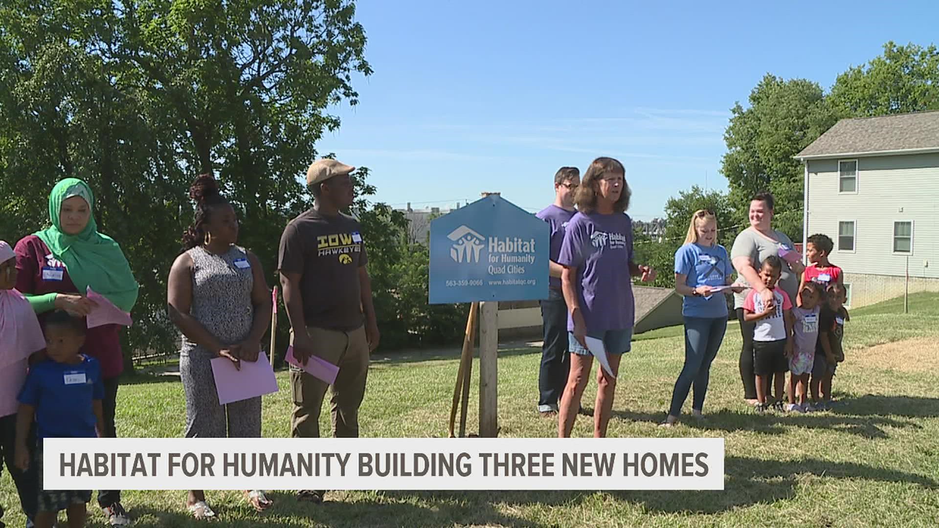 Habitat for Humanity has completed 125 home construction projects in the Quad Cities since it was founded in 1993.