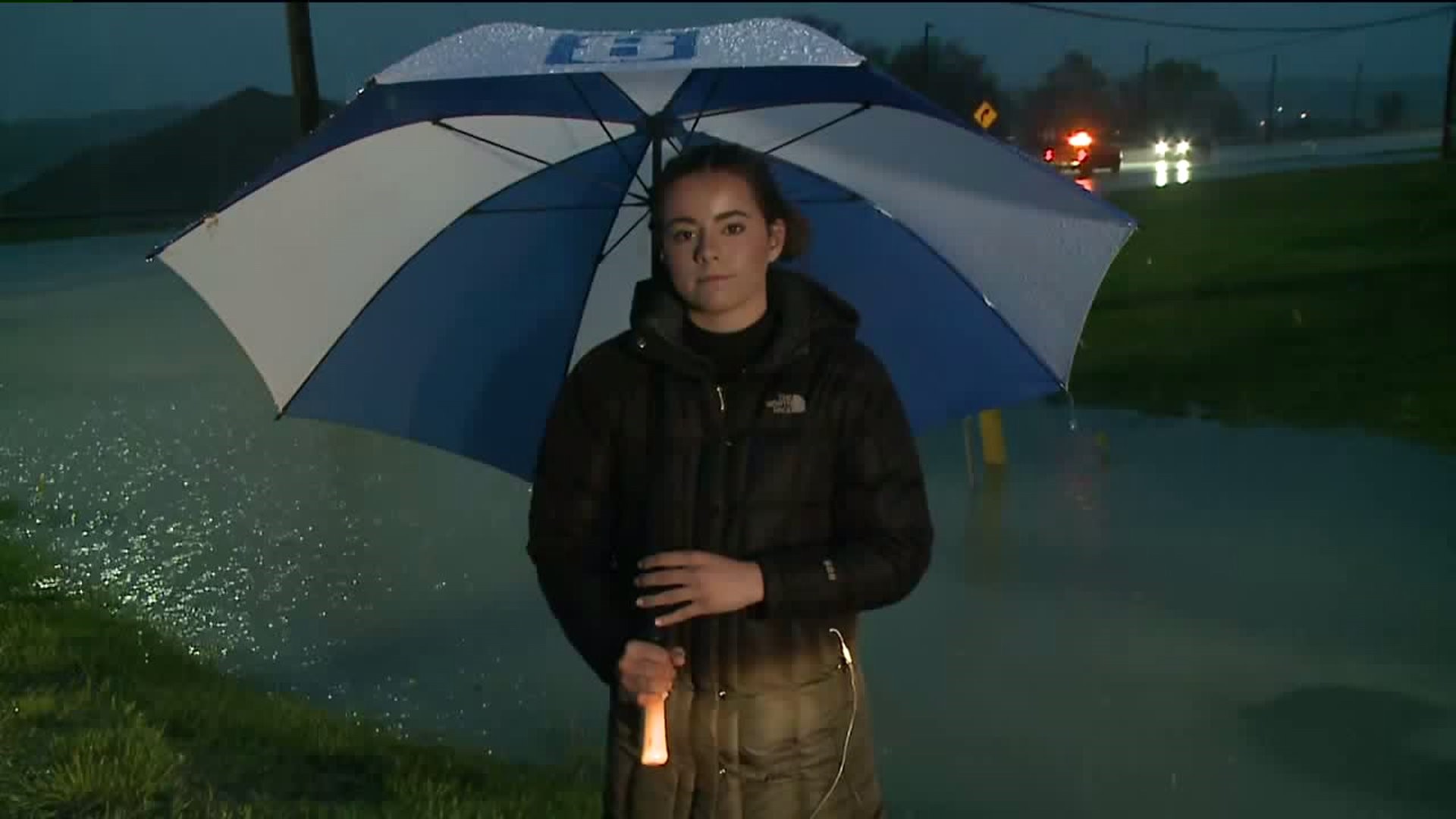 Madison Conner reports live from the flood zone in LeClaire