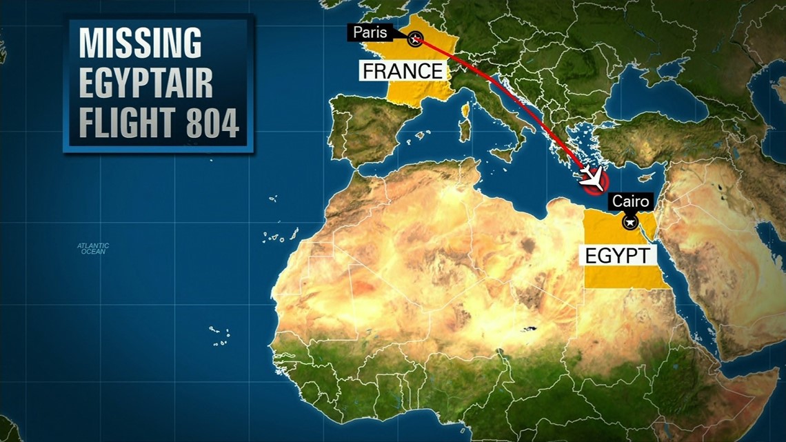 Timeline: What happened to EgyptAir Flight 804 | wqad.com