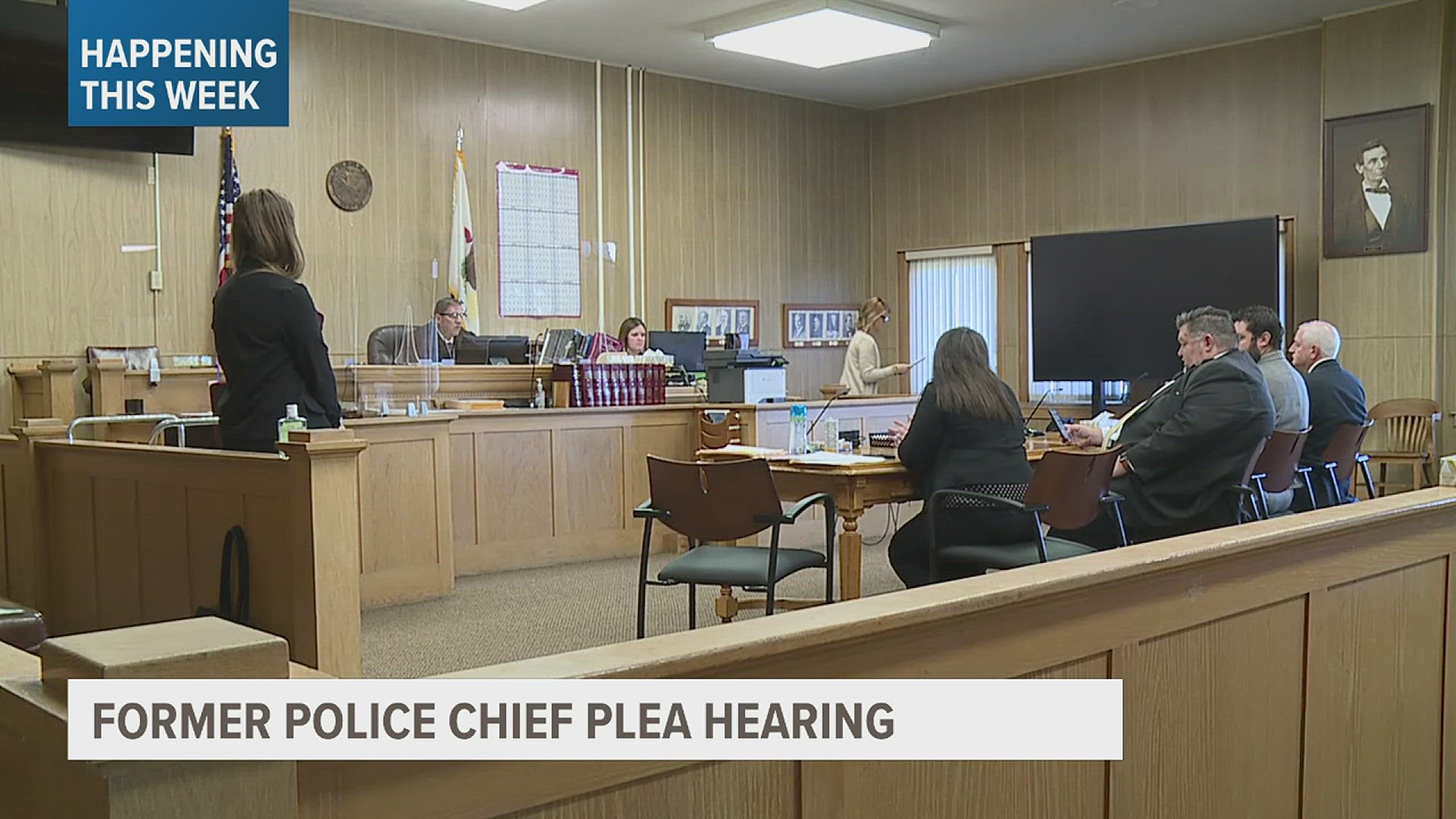 Former Aledo police chief, city administrator set for plea hearing