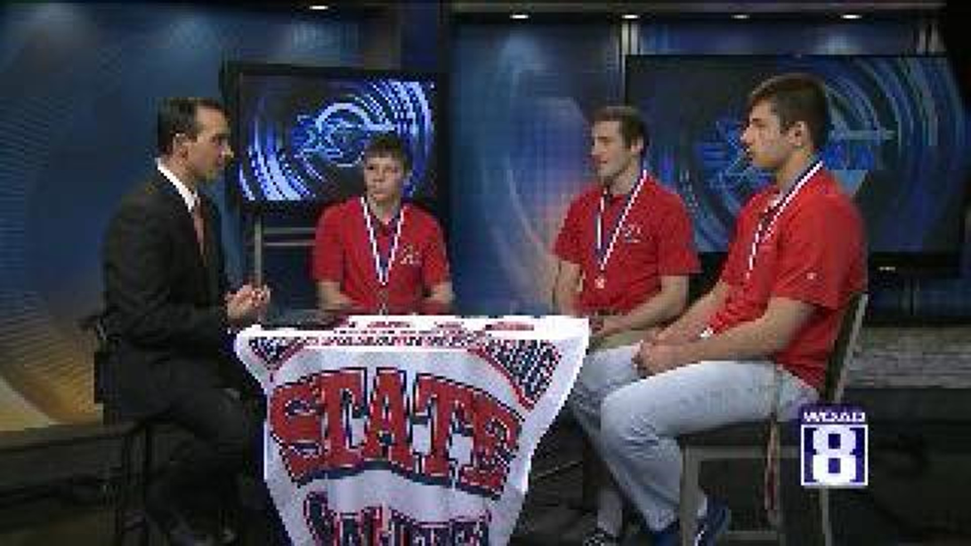 Assumption Wrestlers On Sports Extra