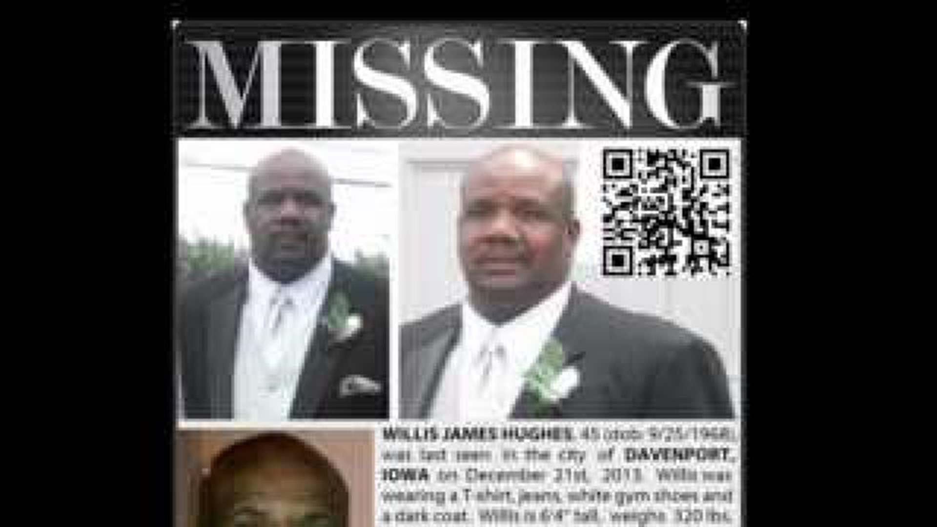 Willis Hughes is missing