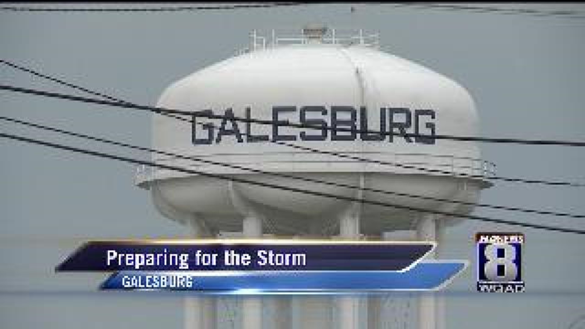 Town prepares for storm