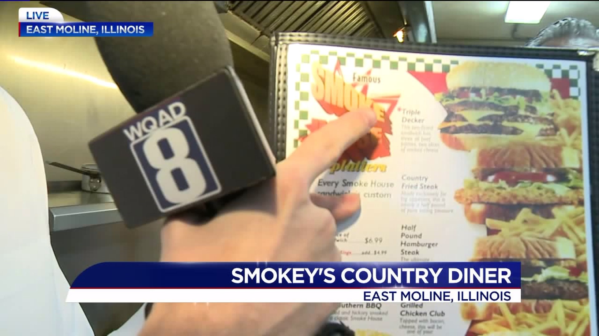 The Unique Menu at Smokey`s Country Diner