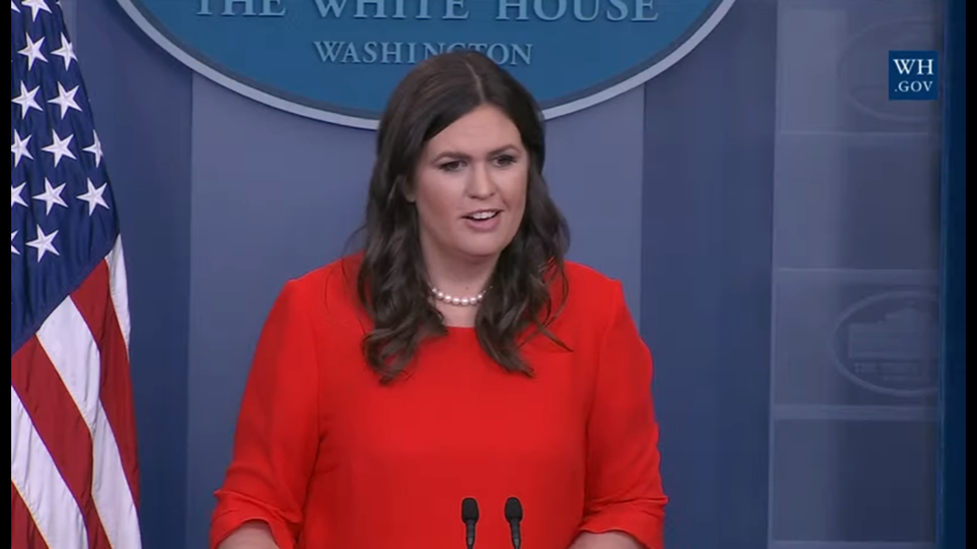 Sarah Sanders Says She Was Kicked Out Of Restaurant Because She Works For Trump