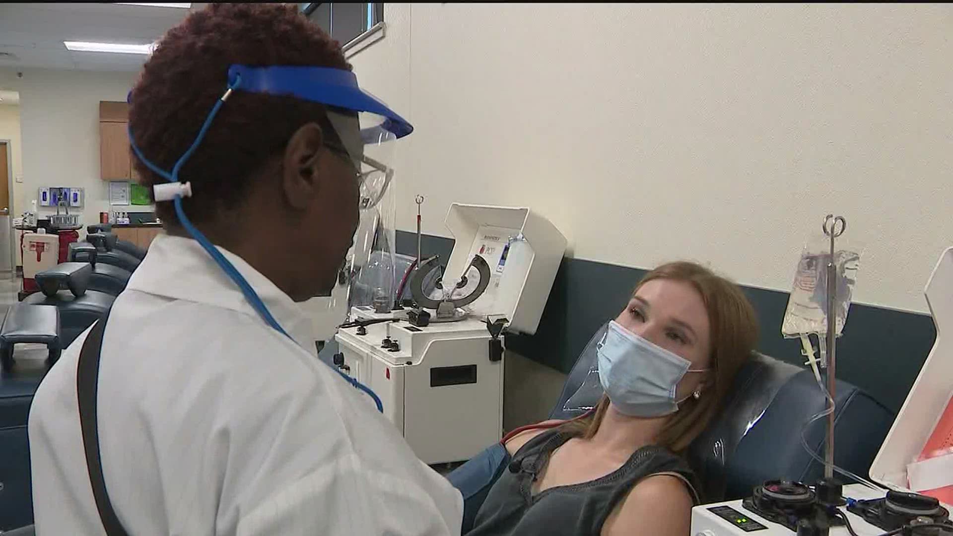 News 8's Marissa Sulek donated her plasma after she learned her antibodies could expire.