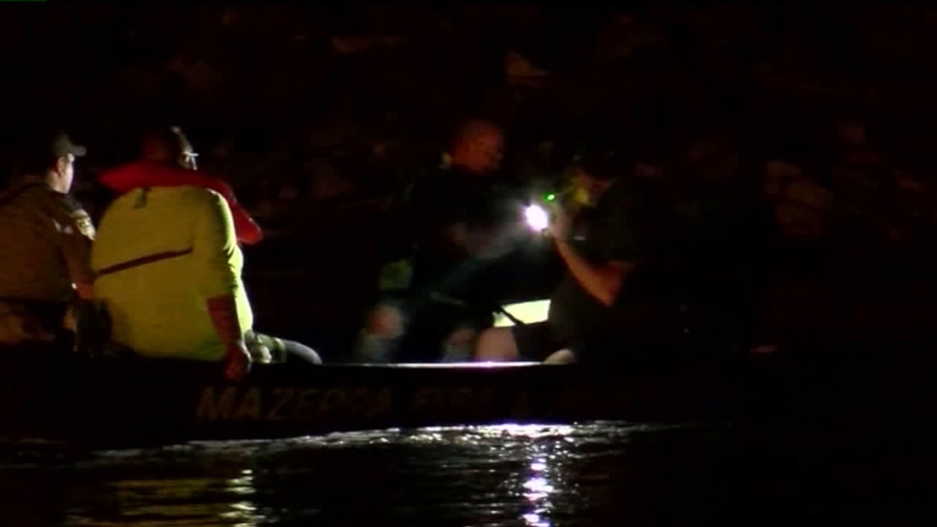 Rescue at Minnesota Boat Dam