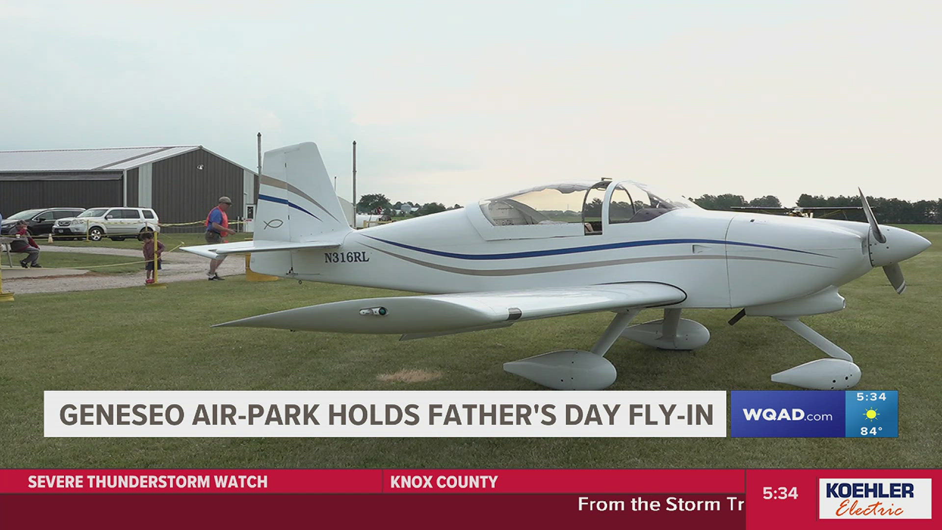 News 8's Ava Hedges shows us how one pilot has built his own path to the sky.