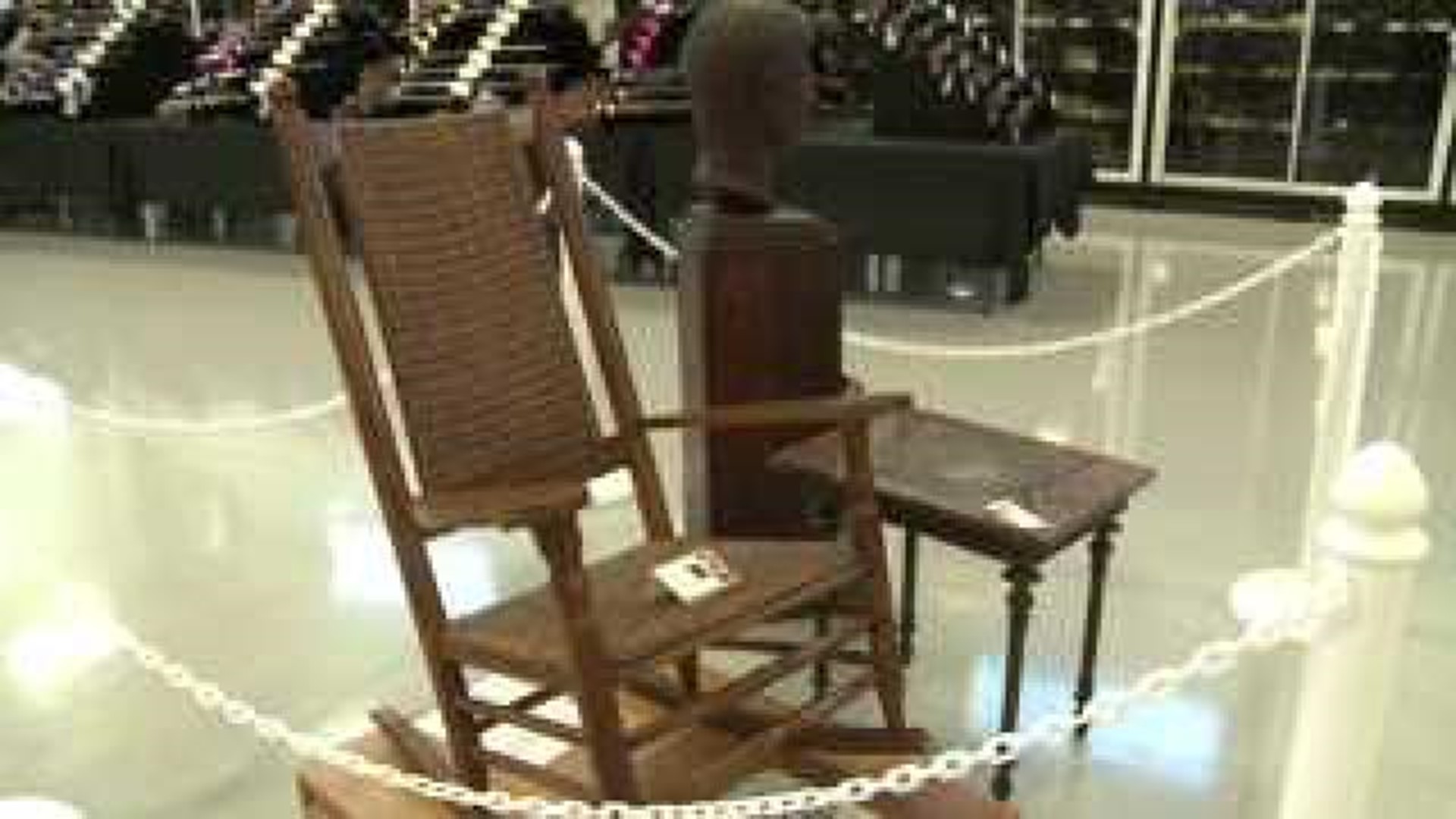 JFK rocking chair up for auction