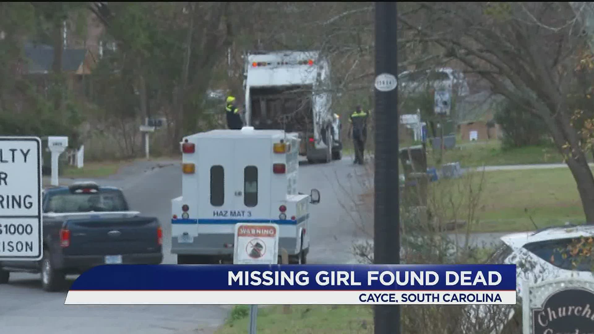 Faye Swetlik was reported missing this week after coming home from school in Cayce, South Carolina.