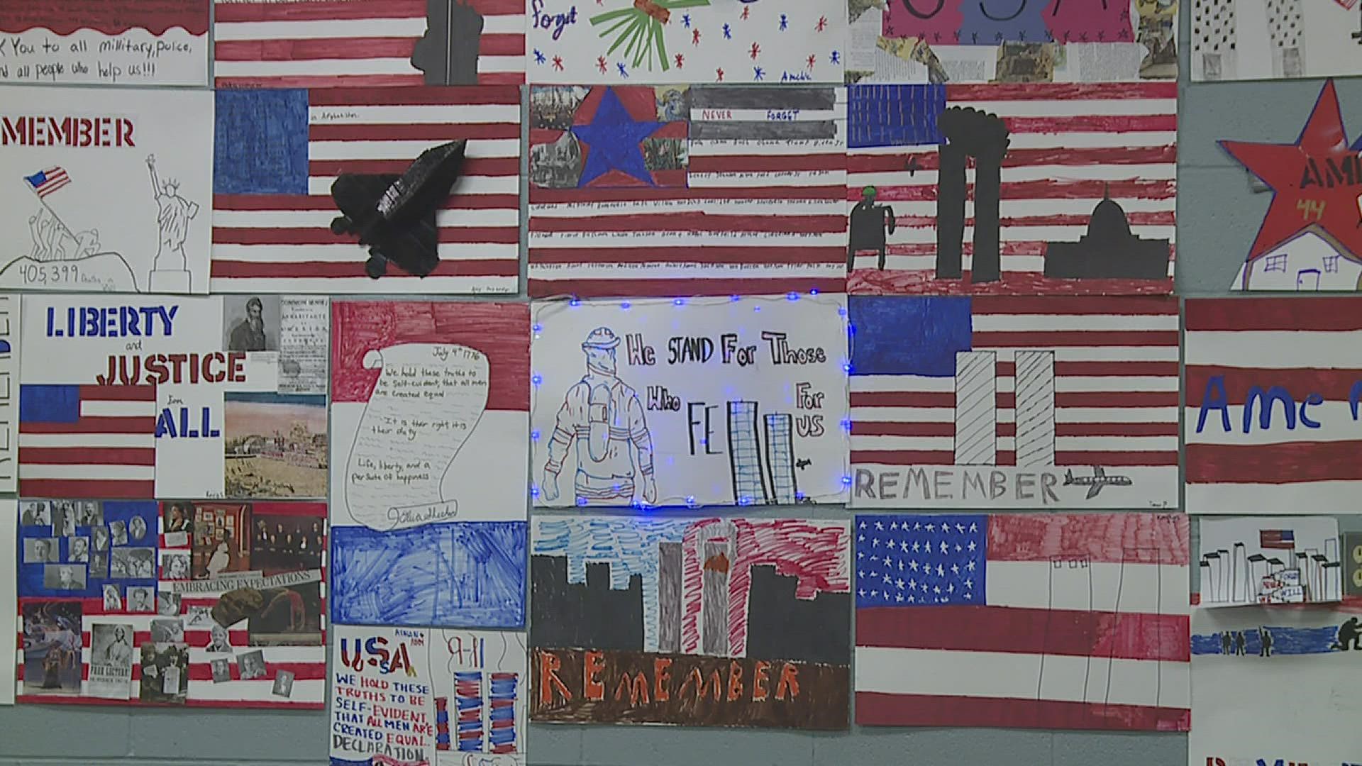 Social studies teacher, Jeff Paul, dedicates a week to teaching his eighth graders about 9/11, an event none of them were alive for.