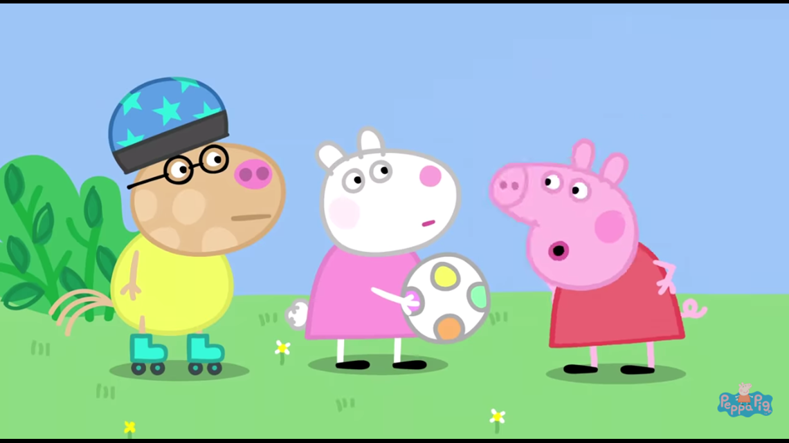 Some parents say Peppa Pig has their children speaking with British
