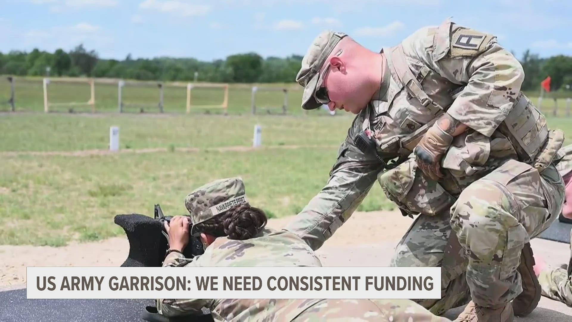 The US Army Garrison Rock Island Arsenal released a statement saying in part -- "We need consistent and predicable funding to prioritize requirements."