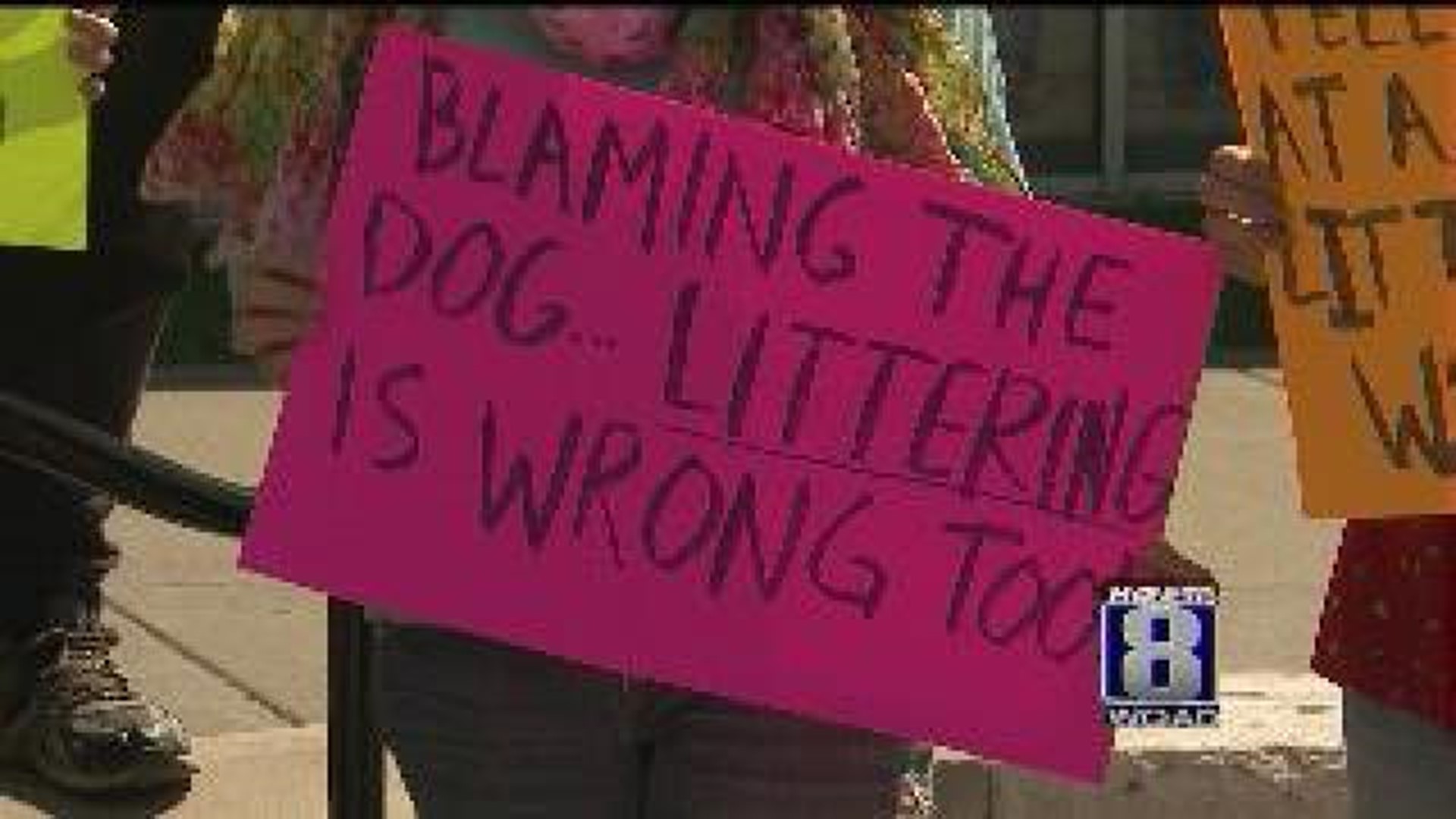 Davenport West students say \"littering is wrong, too\"