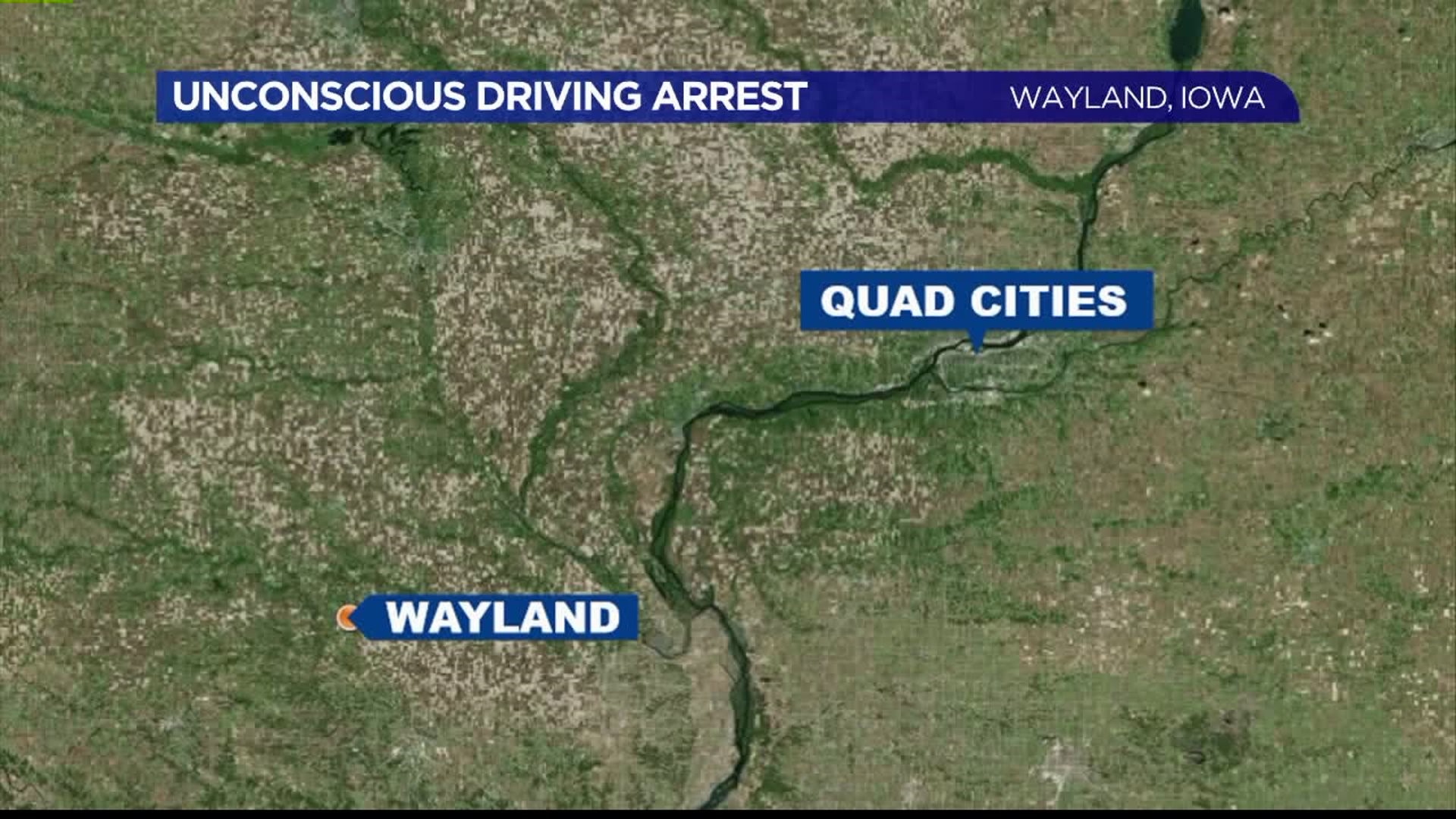 Unconscious driving arrest in Iowa