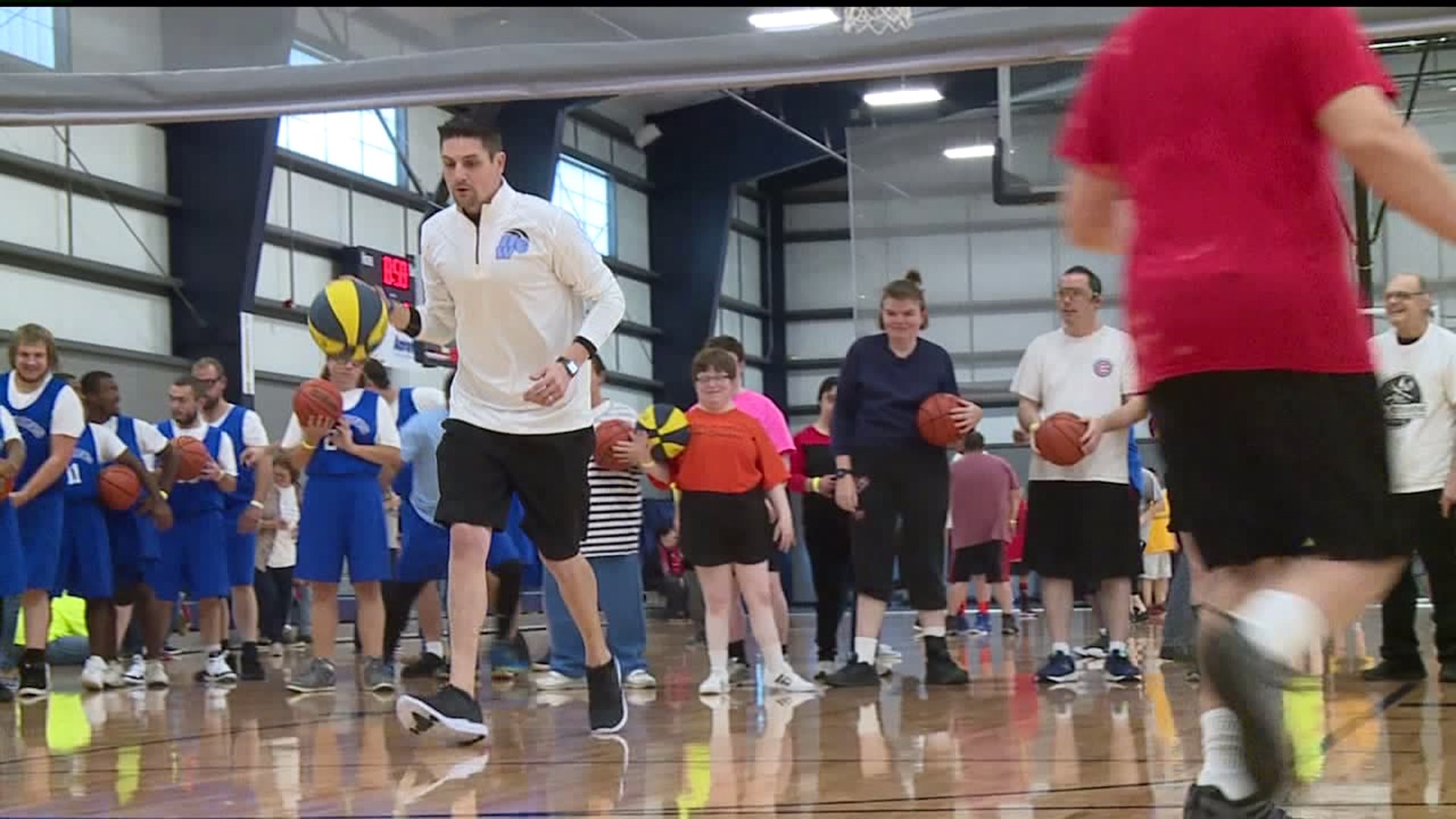Basketball camp in Sterling provides rare opportunity for differently abled athletes