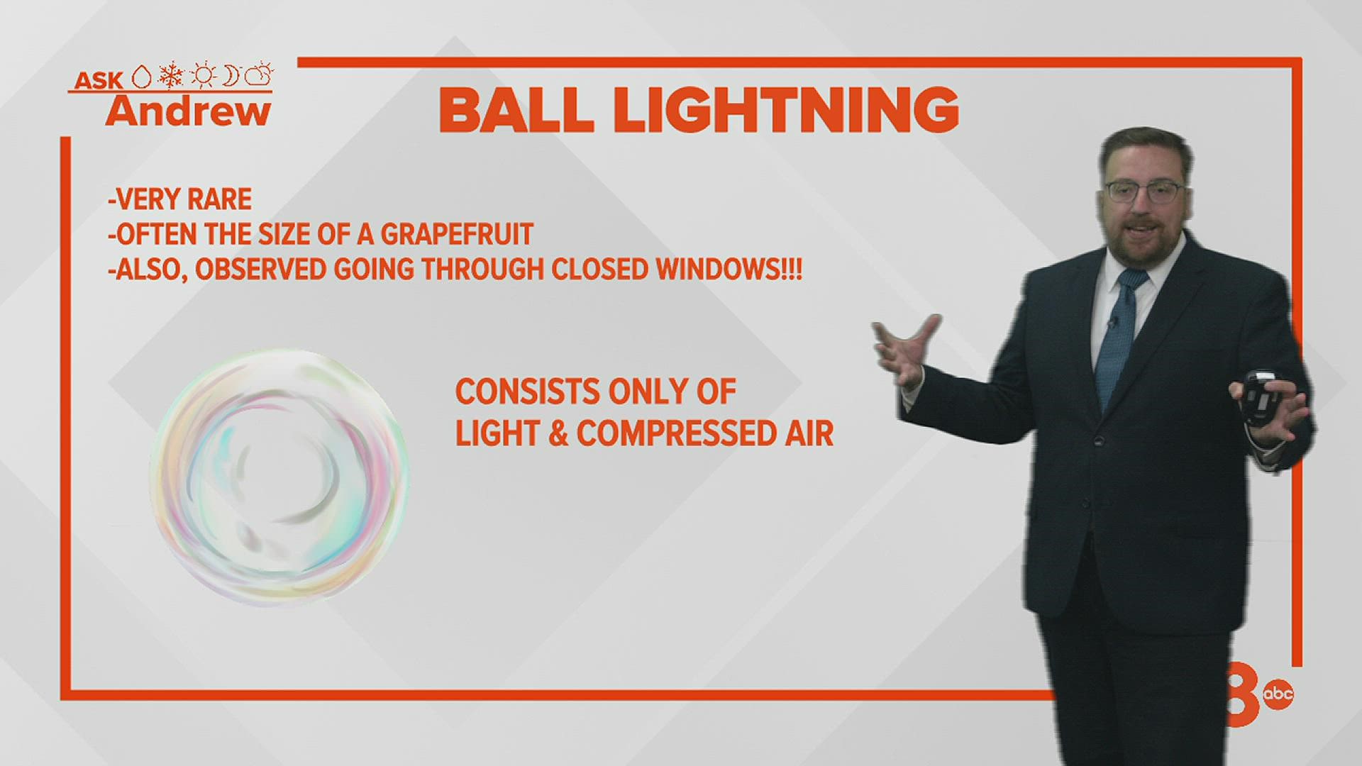 Meteorologist Andrew Stutzke explores a rare form of lightning, known as ball lightning.