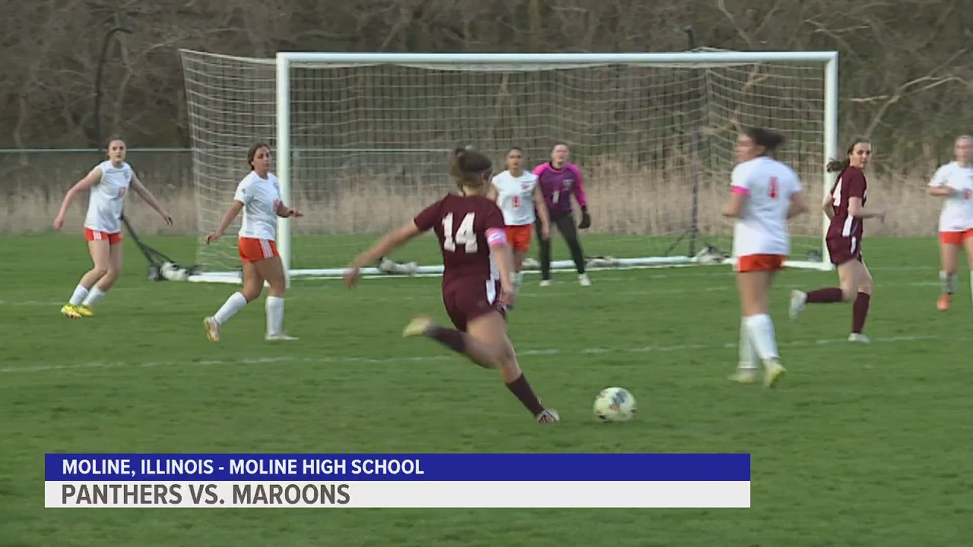 The game went scoreless until deep into the second half, and Moline was able to hold UT scoreless.