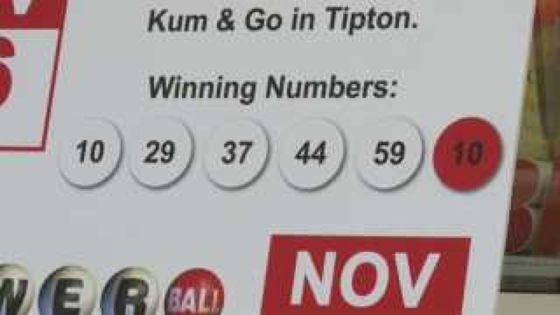 Tipton, Iowa, awaits million-dollar Powerball winner