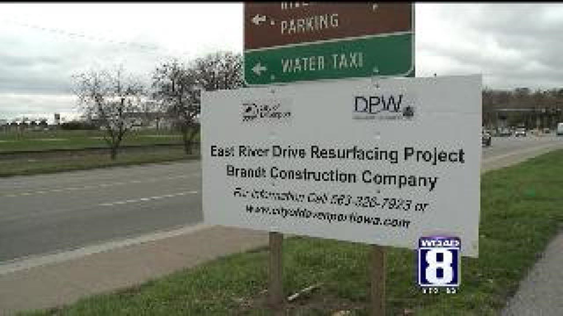 River Drive Construction