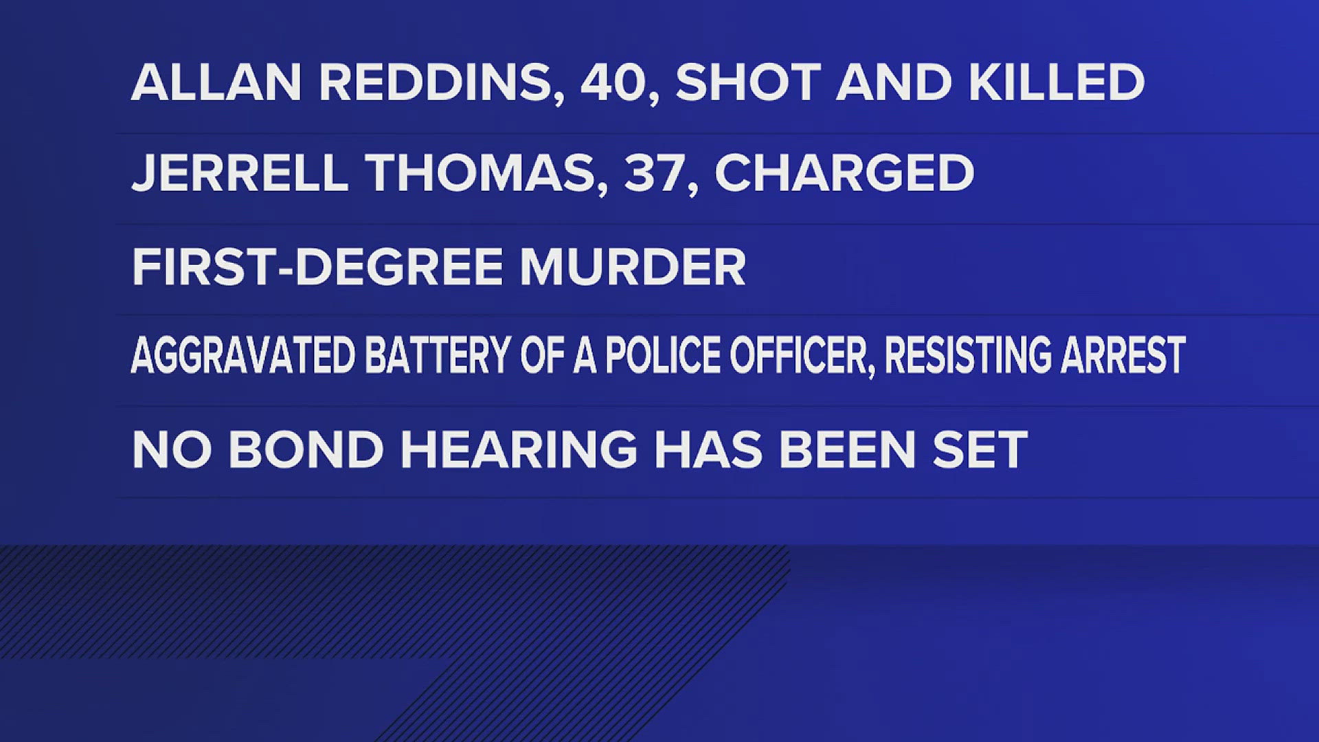 Detective Allan Reddins of the Oak Park Police Department was killed Friday morning after responding to a report of a man leaving a bank with a gun, police said.